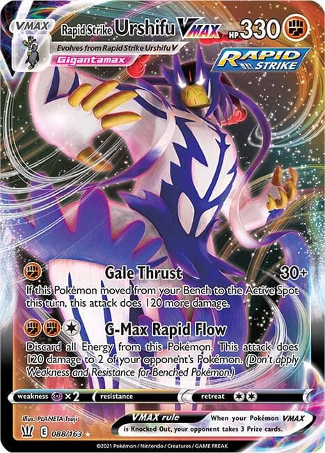 Rapid Strike Urshifu VMAX VMAX · Rapid Strike