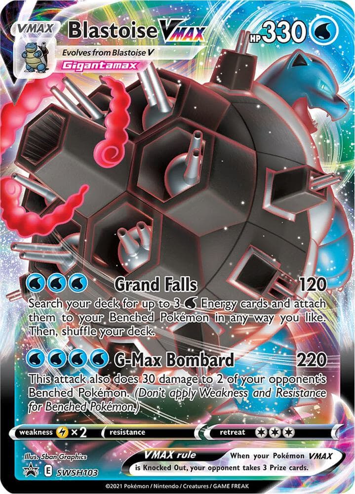 Blastoise VMAX SWSH103 VMAX