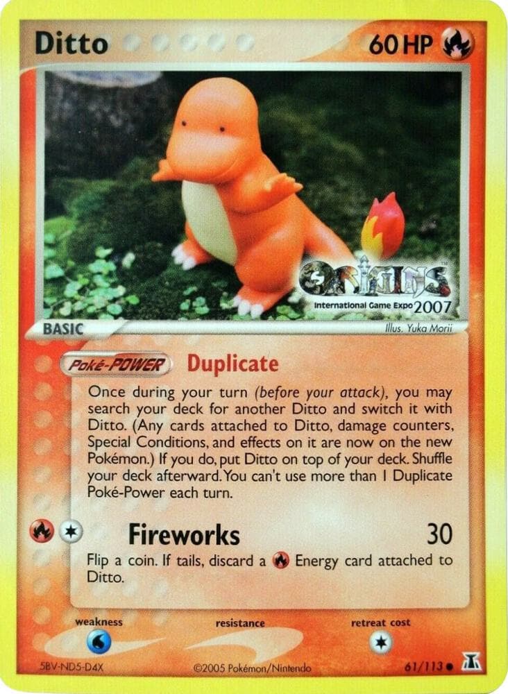 Ditto 61 113 Origins International Game Expo 2007 Basic