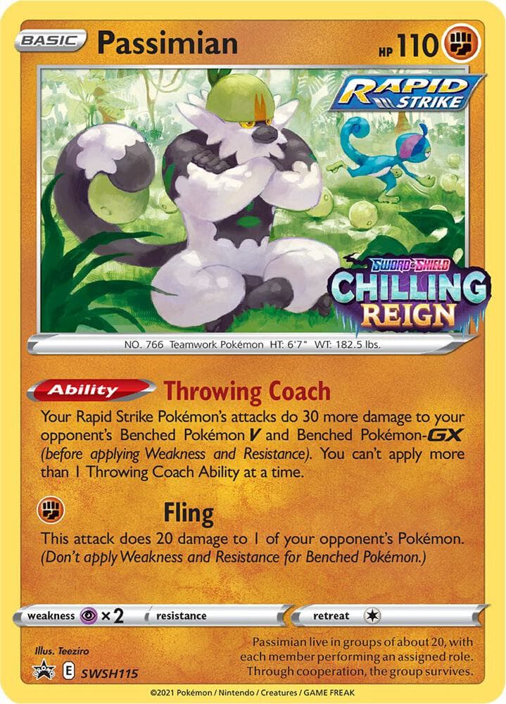Passimian SWSH115 Prerelease Basic