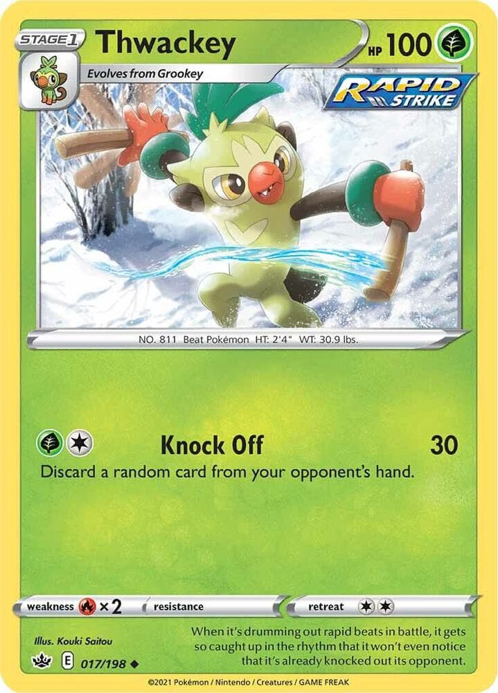 Thwackey Stage 1 · Rapid Strike