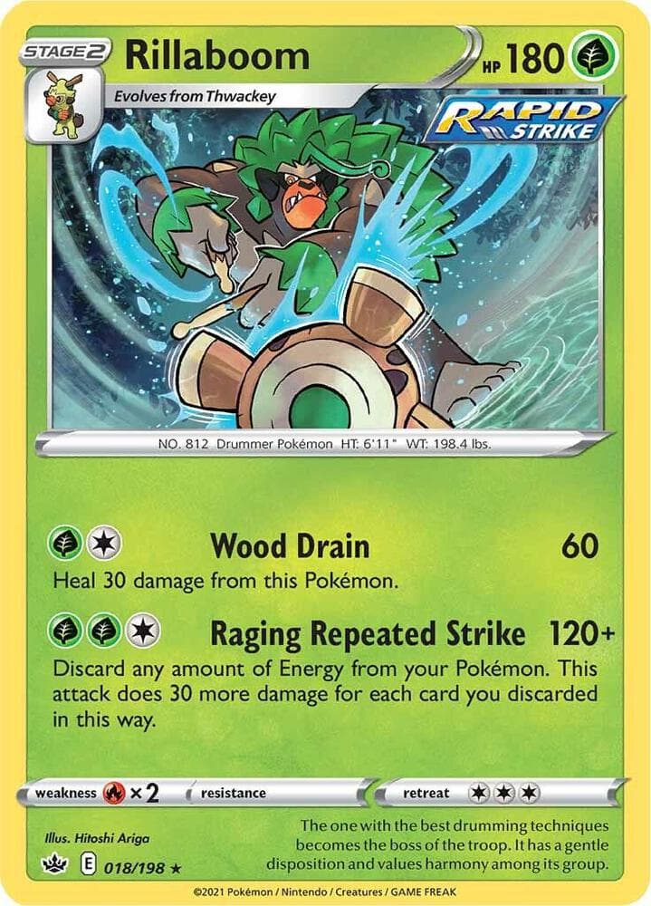 Rillaboom Stage 2 · Rapid Strike
