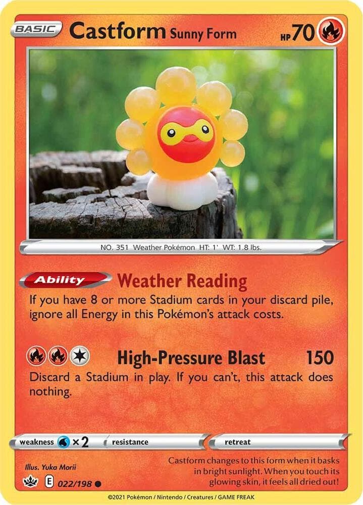 Castform Sunny Form Basic