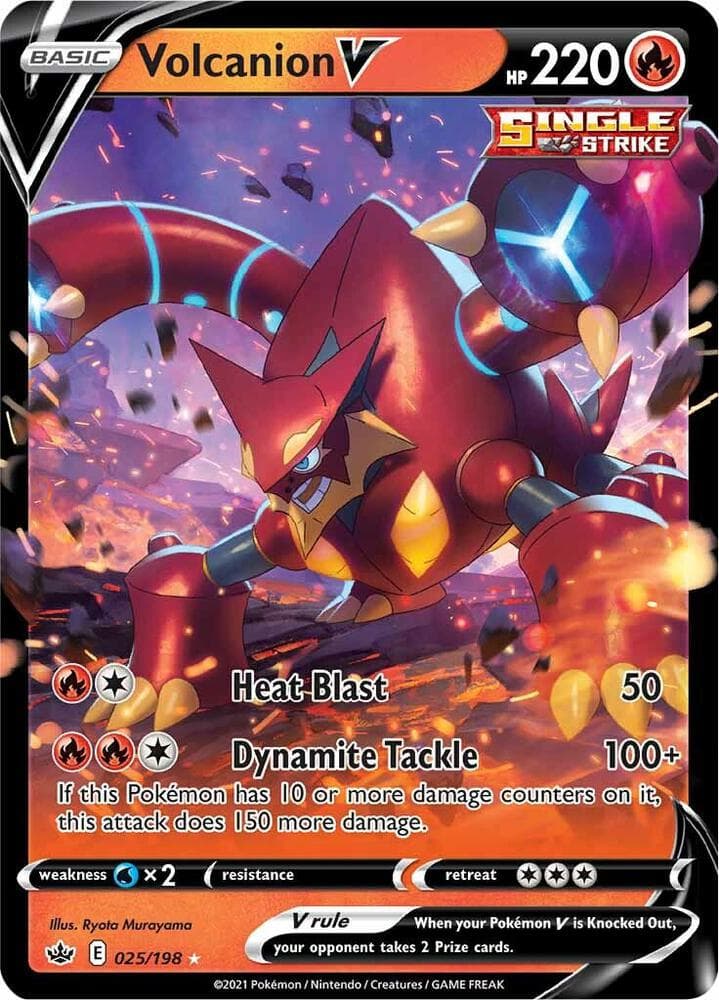 Volcanion V Basic · V · Single Strike