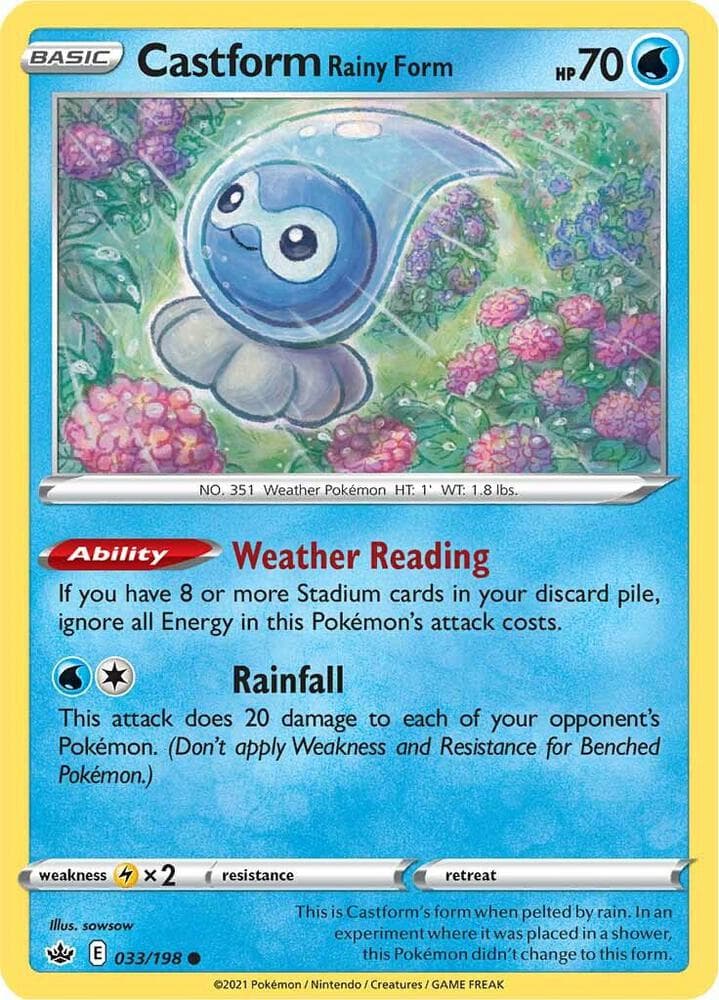 Castform Rainy Form Basic