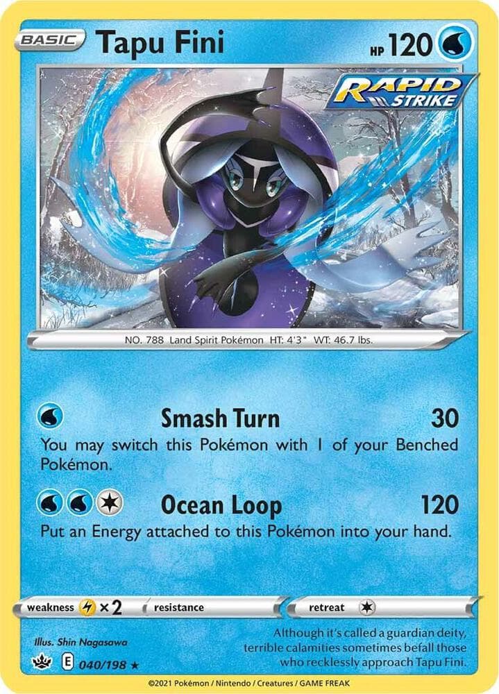 Tapu Fini Basic · Rapid Strike