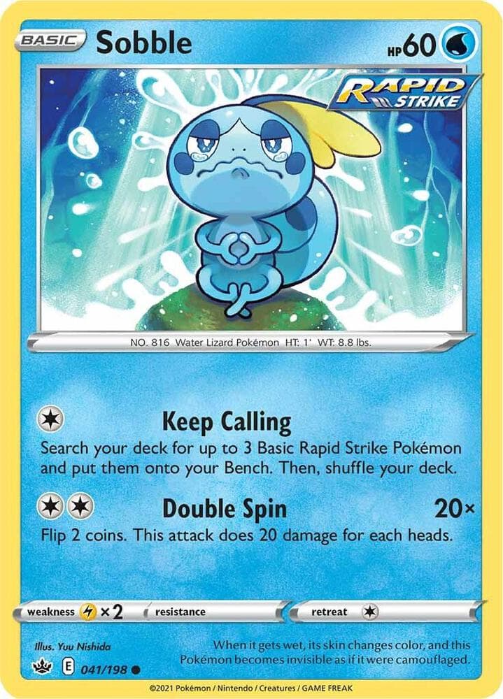 Sobble Basic · Rapid Strike