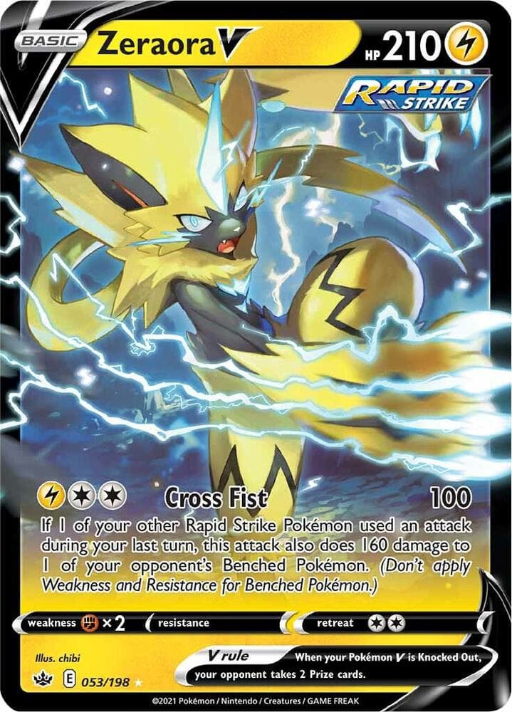 Zeraora V Basic · V · Rapid Strike