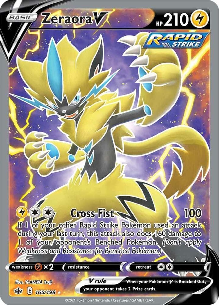 Zeraora V Full Art Basic