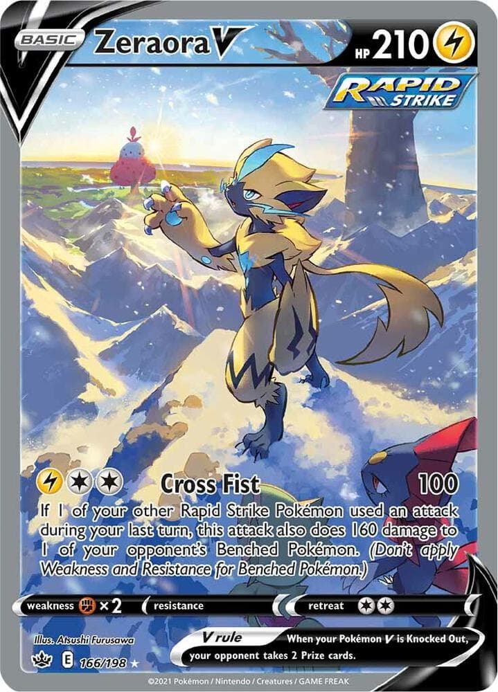 Zeraora V Alternate Full Art Basic