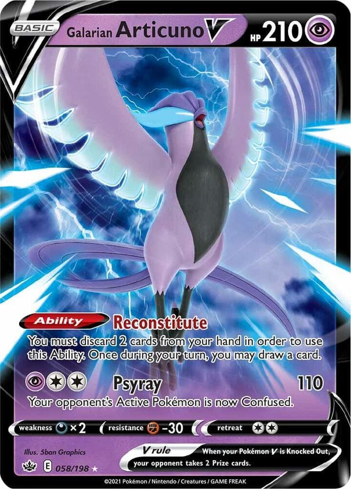 Galarian Articuno V Basic · V