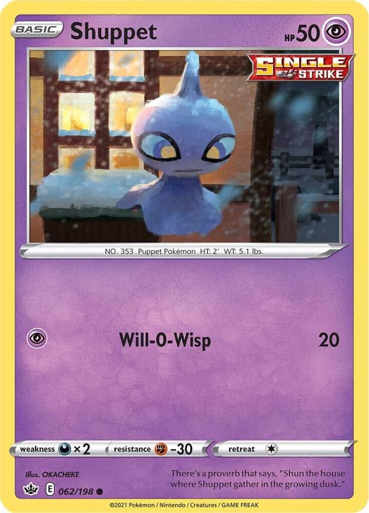 Shuppet Basic · Single Strike