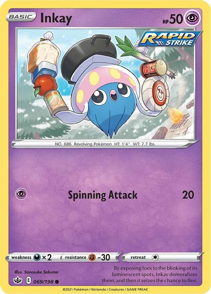 Inkay Basic · Rapid Strike