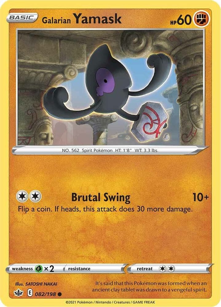 Galarian Yamask Basic