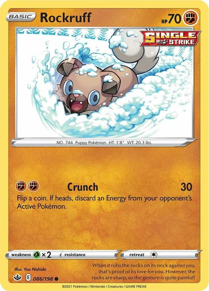 Rockruff Basic · Single Strike