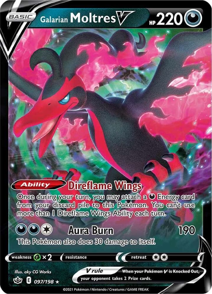 Galarian Moltres V Basic · V