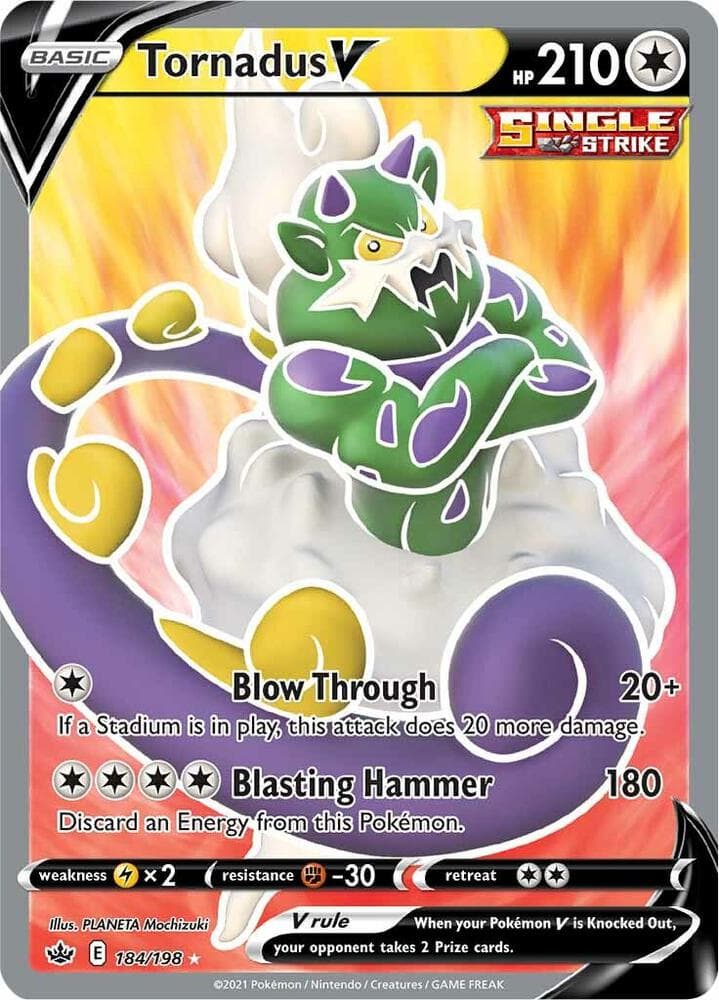 Tornadus V Full Art Basic