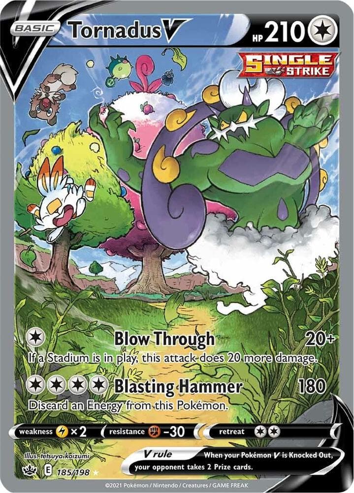 Tornadus V Alternate Full Art Basic