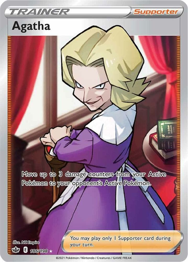 Agatha Full Art Supporter