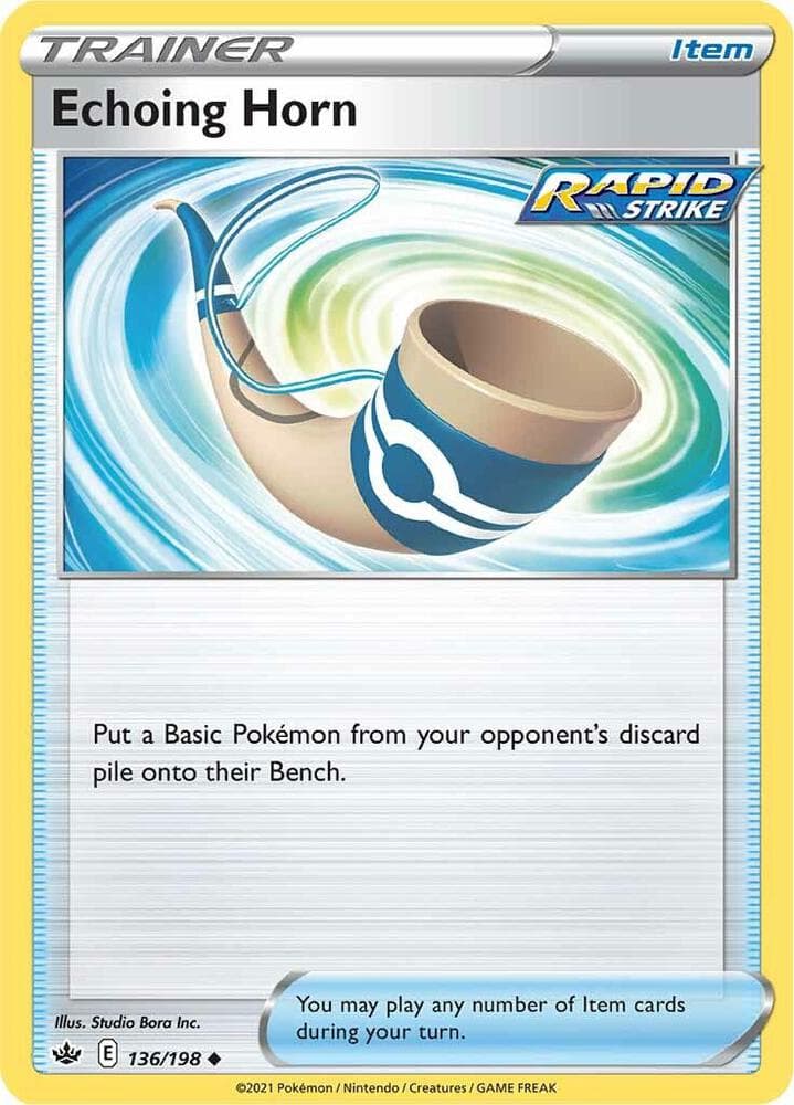 Echoing Horn Item · Rapid Strike