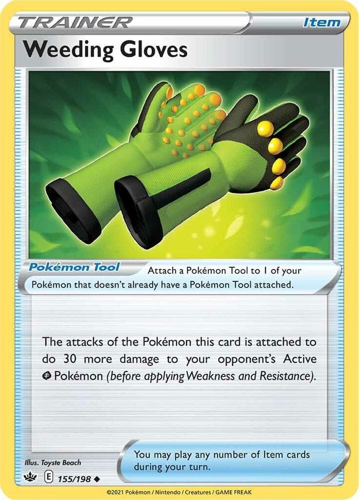 Weeding Gloves Pokémon Tool