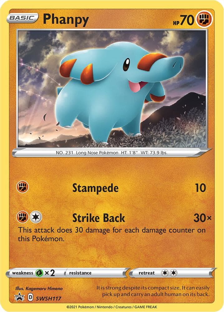Phanpy SWSH117 Basic