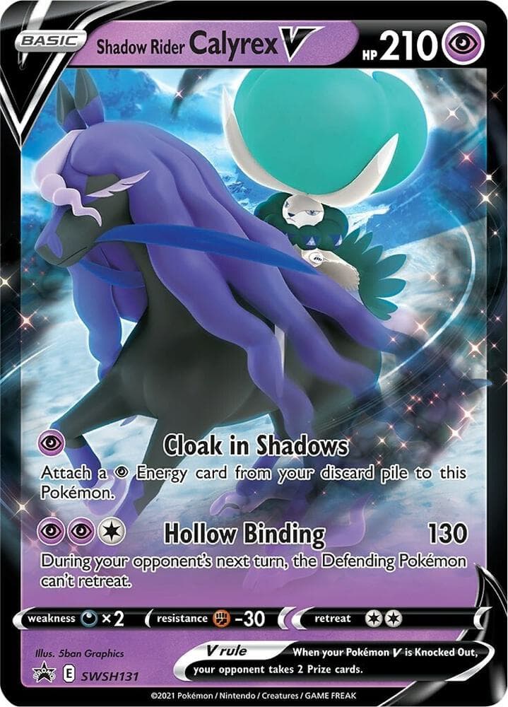 Shadow Rider Calyrex V SWSH131 Basic