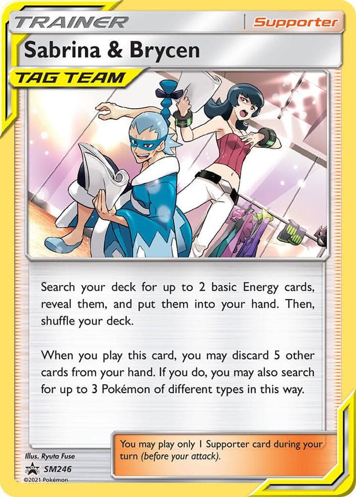 Sabrina and Brycen SM246 Supporter · TAG TEAM