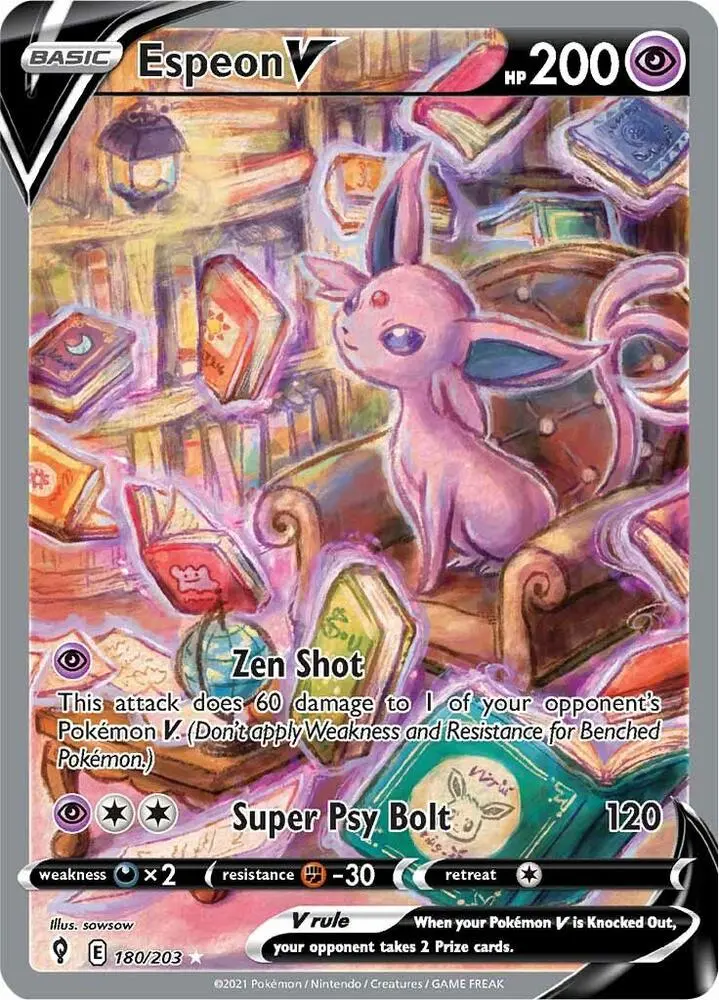 Espeon V Alternate Full Art Basic