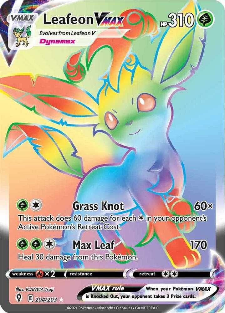 Leafeon VMAX Secret VMAX