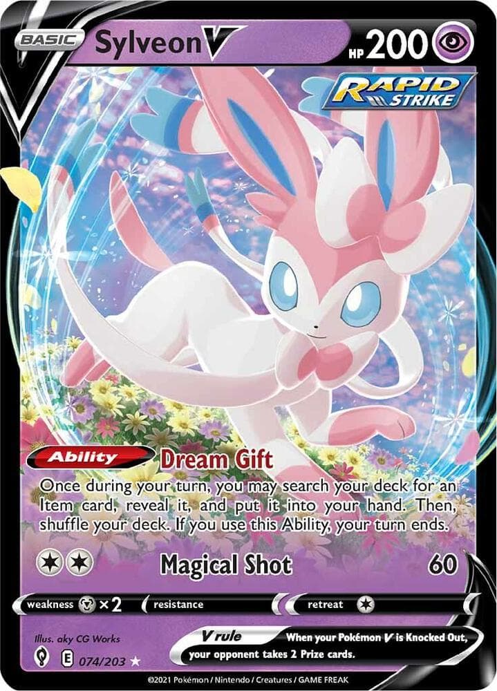 Sylveon V Basic · V · Rapid Strike