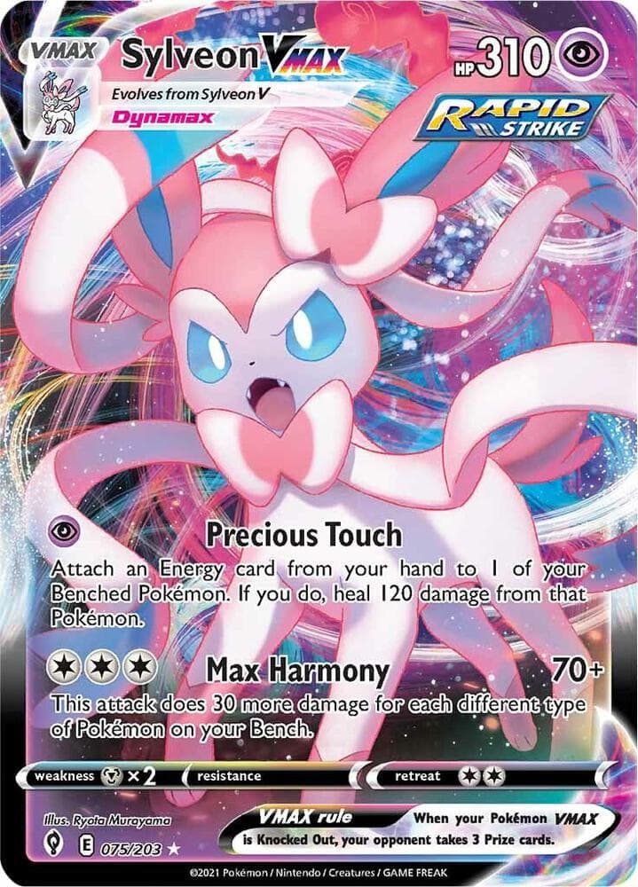 Sylveon VMAX VMAX · Rapid Strike