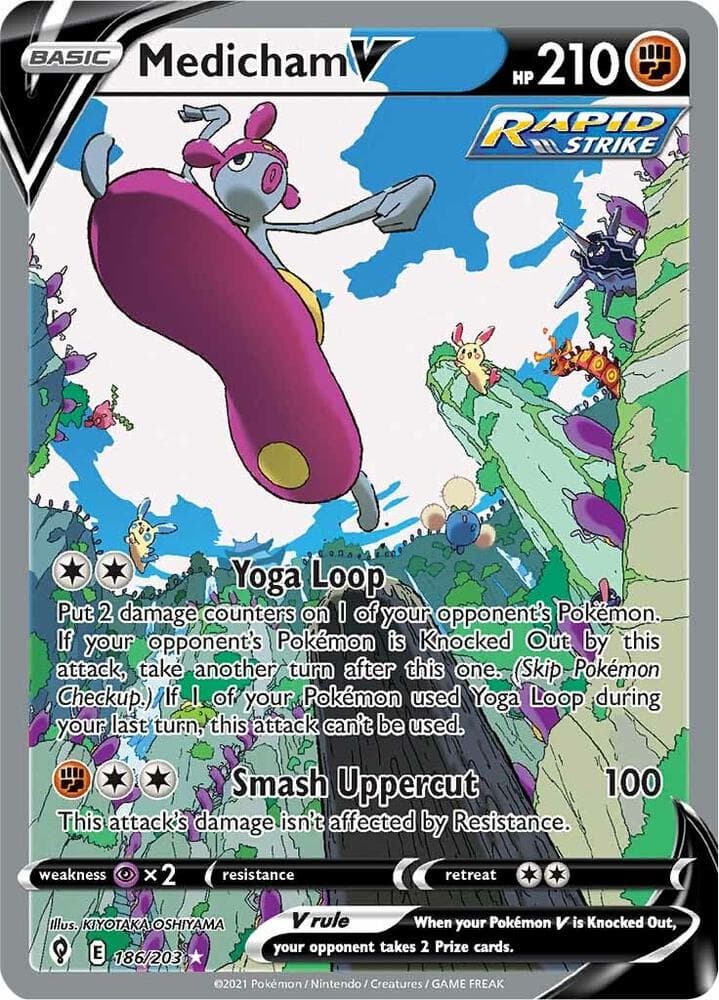 Medicham V Alternate Full Art Basic
