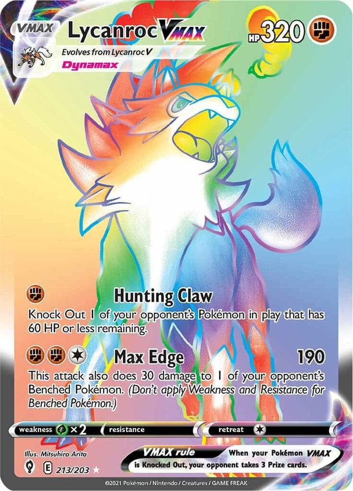 Lycanroc VMAX Secret VMAX