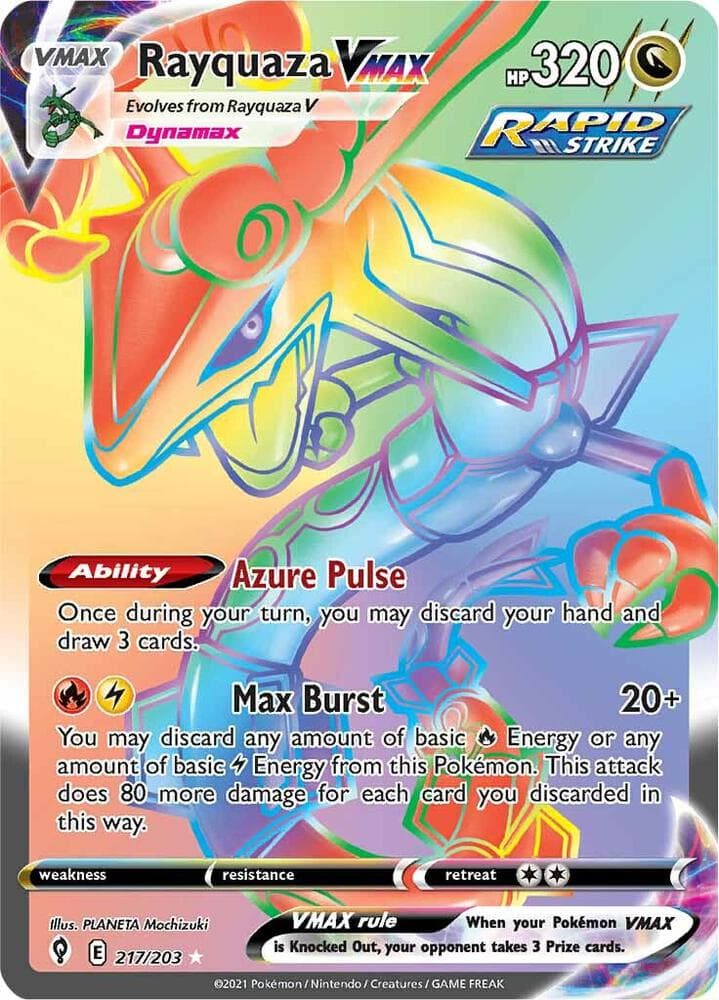 Rayquaza VMAX Secret VMAX