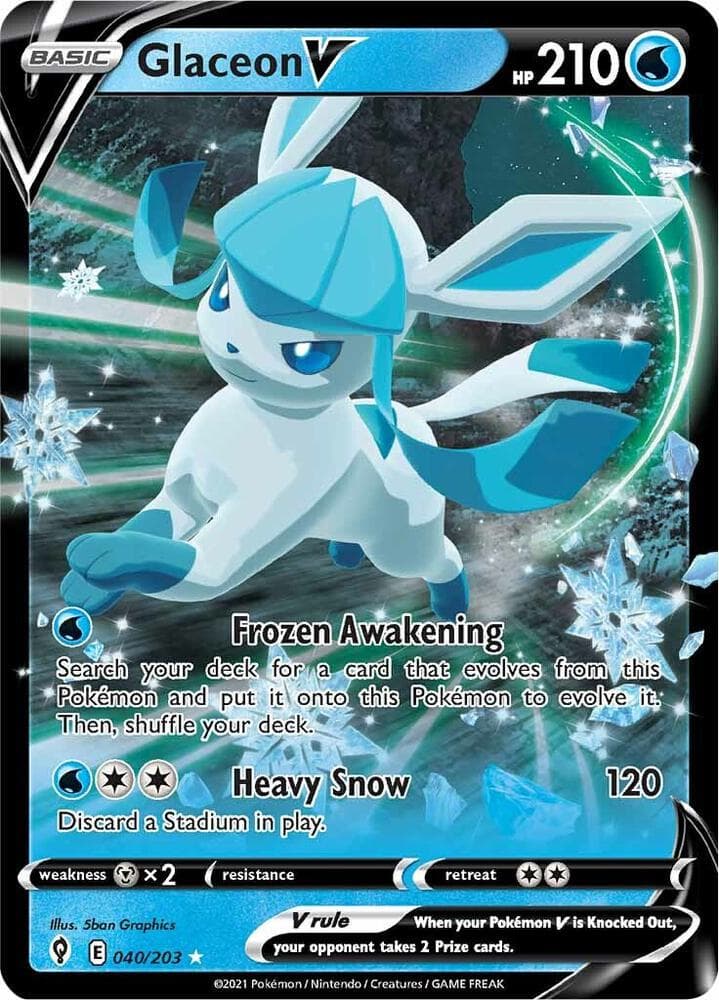 Glaceon V Basic · V