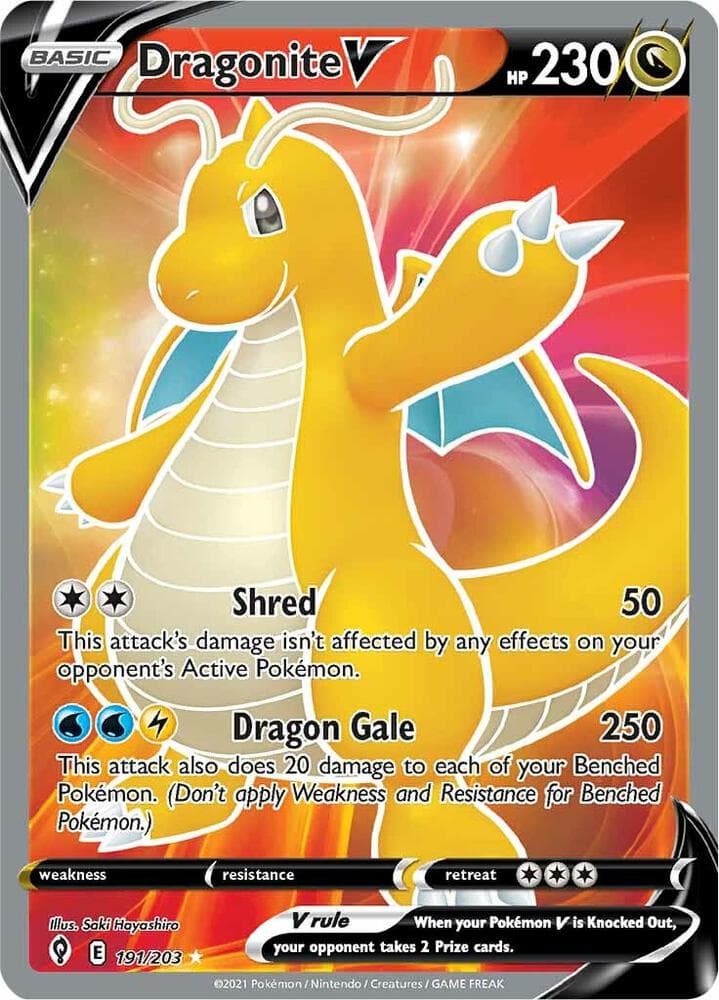 Dragonite V Full Art Basic
