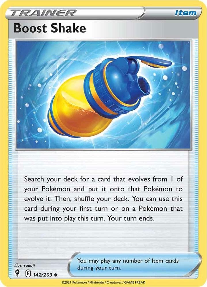 Boost Shake Item
