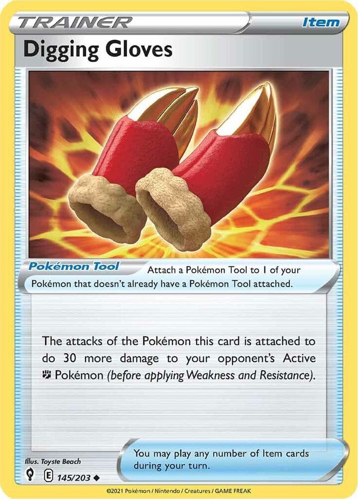 Digging Gloves Item · Pokémon Tool