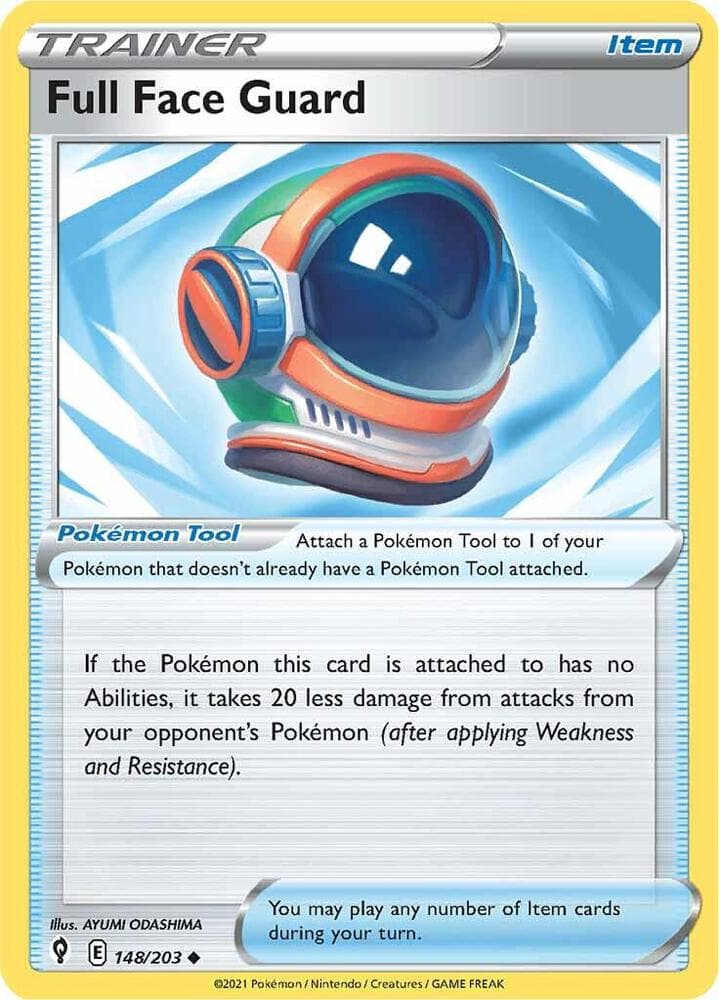 Full Face Guard Item · Pokémon Tool