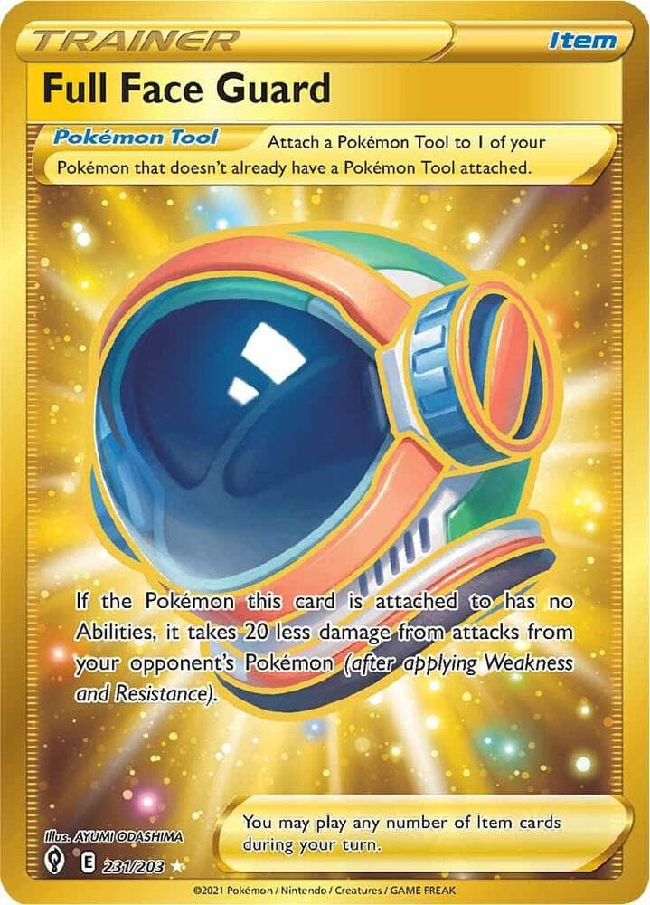 Full Face Guard Secret Item · Pokémon Tool