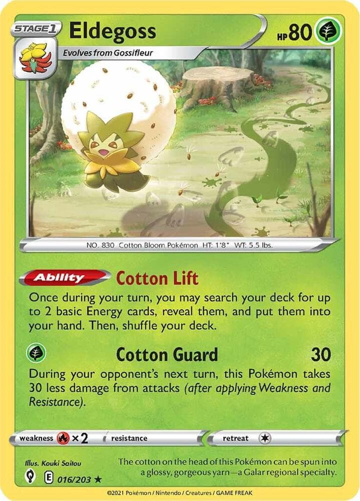 Eldegoss Stage 1