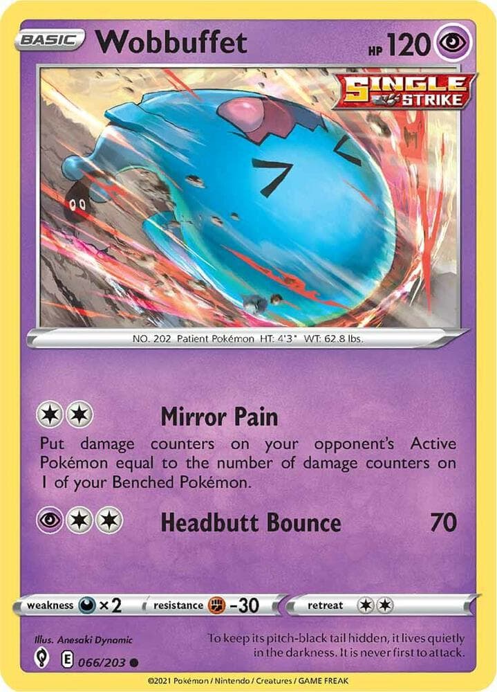 Wobbuffet Basic · Single Strike