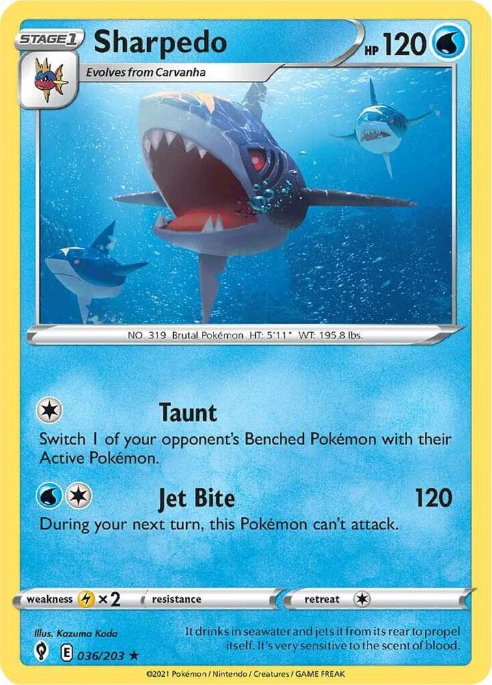 Sharpedo Stage 1