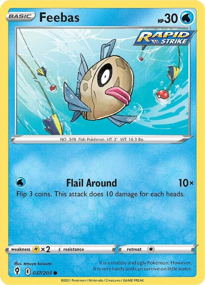 Feebas Basic · Rapid Strike