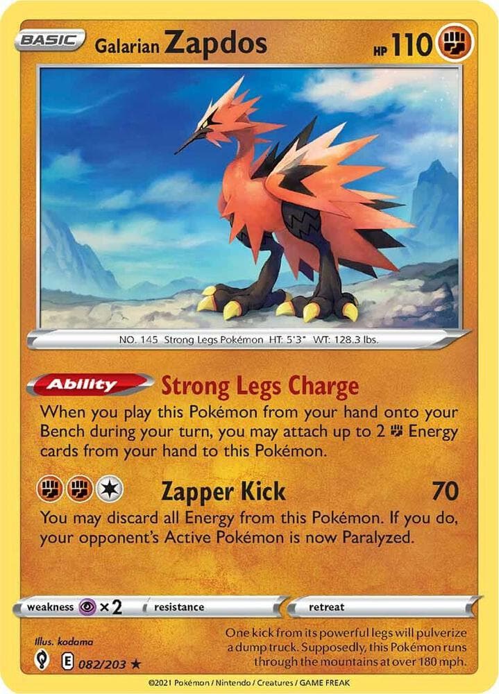 Galarian Zapdos Basic