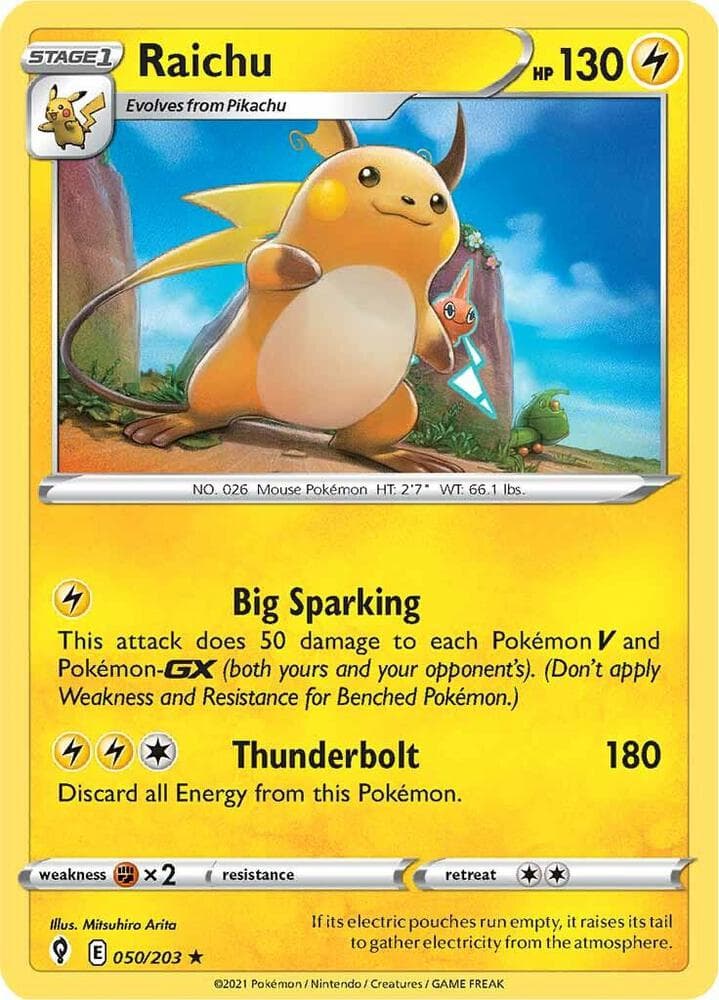 Raichu Stage 1