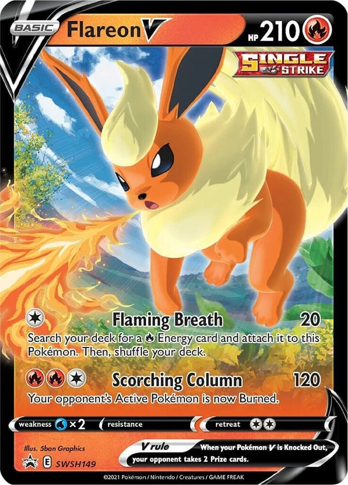 Flareon V SWSH149 Basic