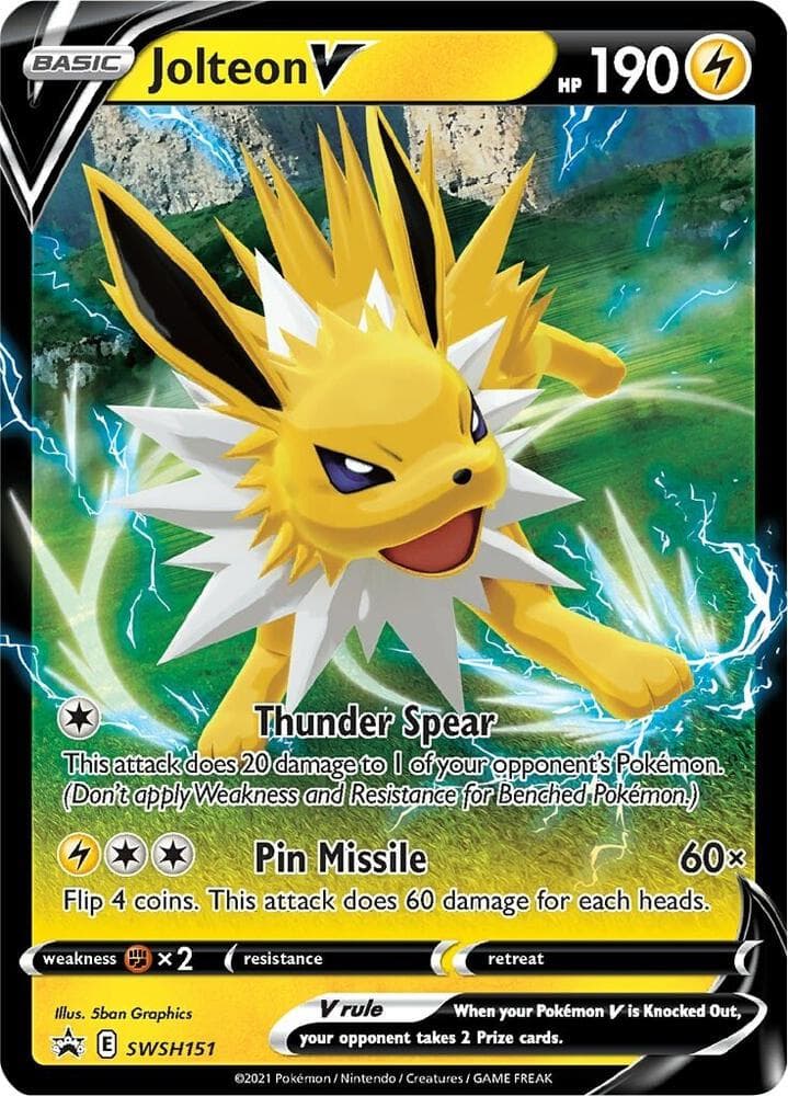 Jolteon V SWSH151 Basic
