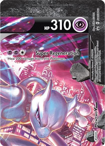 Mewtwo V UNION SWSH160 V-UNION